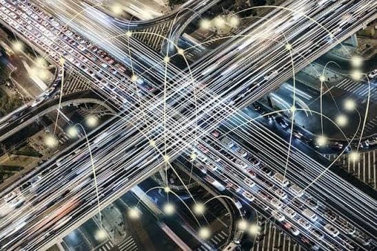 Aerial transportation interchange